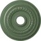 Ekena Millwork Oldham Ceiling Medallion (Fits Canopies up to 8 5/8"), 18"OD x 3 3/8"ID x 7/8"P, Athenian Green CM18OL1AGF - alternate 1